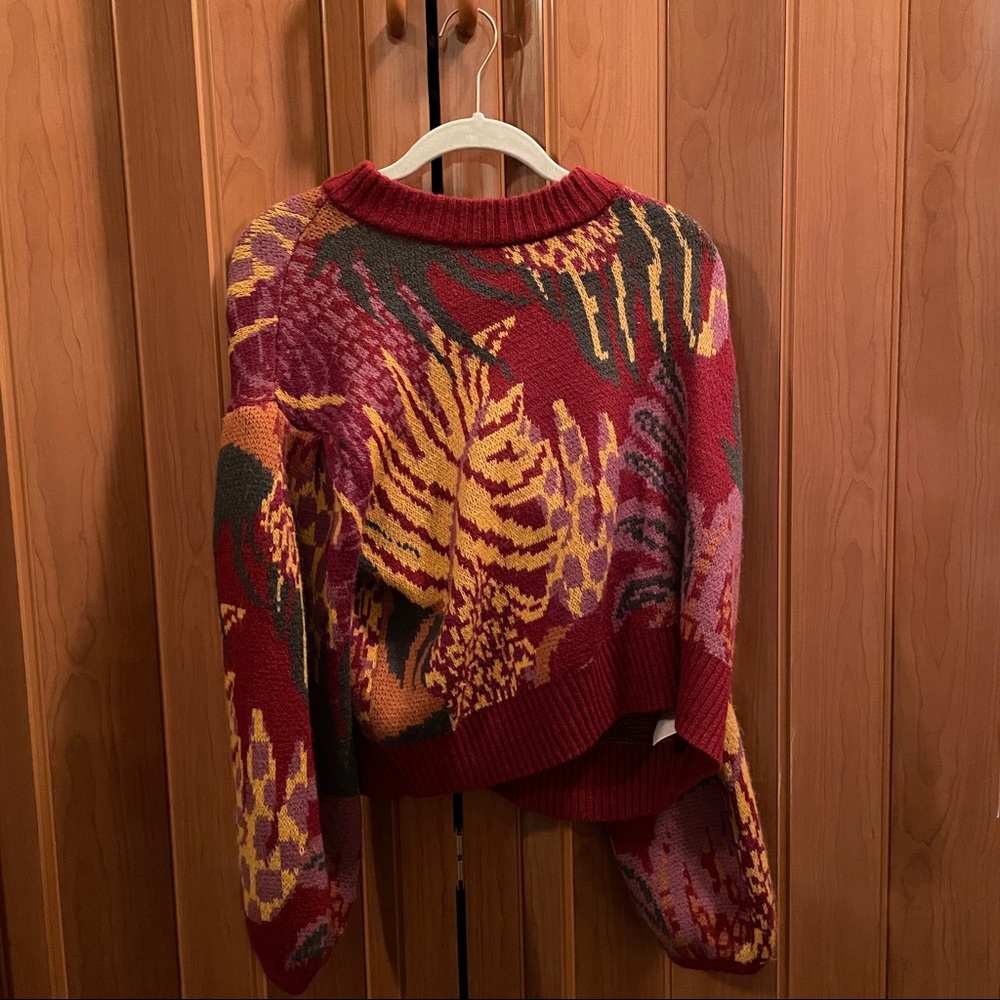 Tropical Pattern Farm Rio Sweater - Picture 2 of 6